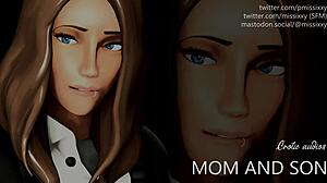 Step Mom's Erotic Fantasy Roleplay With Son