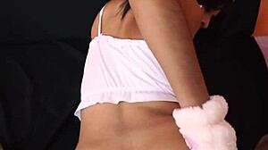 Girl in Kitten Costume PAYS with FUCKING and BLOWJOB