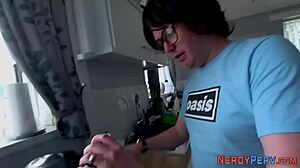 Real Brit Sucks For Facial In Hd Pov