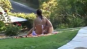 Chloe and Summer, Petite Lesbian Teens, Lick Each Other's Pussies