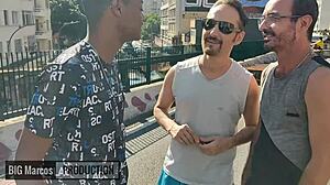 E O Safado Que Estava Caçando No Minhocão E Acabou Levando Pirocada De Dois