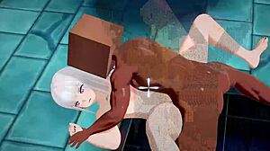 Cute Anime Girl With Big Tits Gets Teased By Pervert