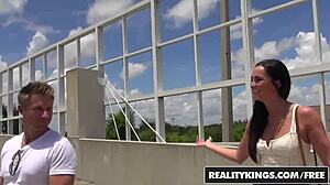 milf hunter gets cum in mouth after anal.