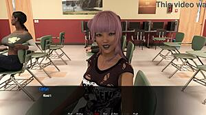 Let's play Lily's curse part one with brunette and redhead characters