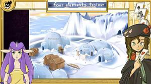 Lesbian Orgy in Avatar Game!