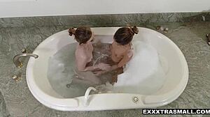 Petite Gracie Green And Tara Ashley Explore Intense Group Pleasures