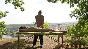 French Amateur Slut in Black and White Lingerie Fucked Deep with Pink Satin Panties