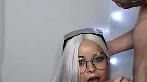 why is this cute blonde teen craving big cock milk?