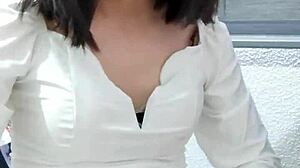 Sofia Natalia And Colin Fuck With Condom, Shemale Cum Explosion!