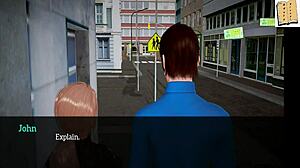 redhead teen in 3d cartoon family 132