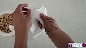 Brooklyn Chase takes stepson’s hard pounding proudly