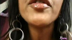 priya rai and her blonde friend in a teasing session