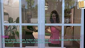 Restrained Cutie Gets Harsh Punishment in Garage