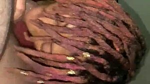 Me and my wife share a moment.