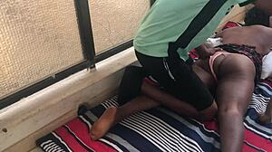 Massage Turns Into Doggy And Dildo Fun