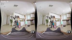 i got initiated with alyce anderson and brooke haze in wankzvr