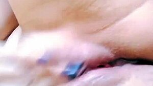 feeling so horny rubbing my pussy until it drips with cum