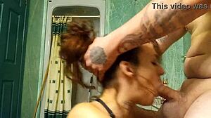 Best blowjob on big cock with swallow.