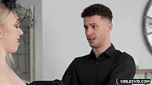 Braylin Bailey dresses for a funeral in Family Pie series.