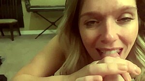 Wife Asks, Want a Humpday Blowjob POV? Slut Sucks Cock for Cumshot