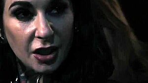 Submissive Goth Girls Ride Big Cock in Turns