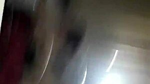 Latina brunette gets fucked doggy style by her boyfriend. Homemade couple sex.