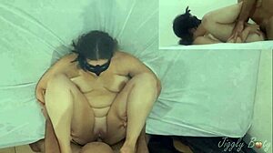 Amateur GF's Big Tits Bounce During Fuck