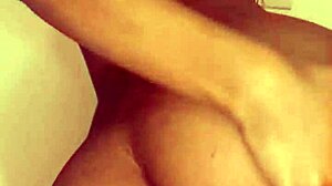 Riding dildo alone at 18, feeling so sexy and beautiful.