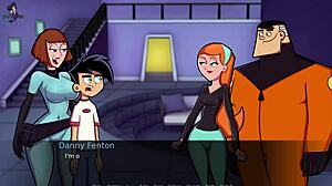 Joten tässä on osa 2 d Danny Phantom ja Amity Parkin kuumin milf ja aavemainen ritarit toiminnassa