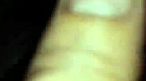 Ebony wife passionately sucks monster black cock