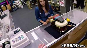 pawnee babe kitty catherine works in the back office