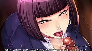 Getting intense blowjob