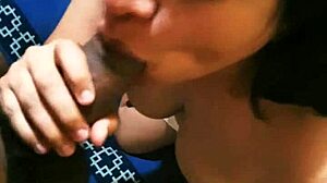 Intense oral session with latina amateur hunter 666