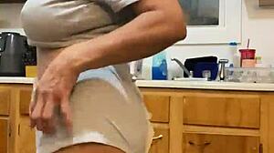 Anna Maria Dances While Doing Dishes