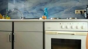 babe sexydea shows off her ass during a live webcam session