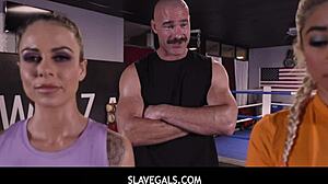 Slavegals: Freeuse Girls Fucked by Coach While Boxing - Summer Vixen Gia Dibella