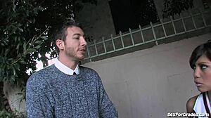 tight cheerleader gets fucked hard by teacher