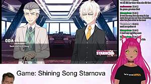 Yo, Vtuber Lewdneko dives into Aki's route in steamy gameplay!