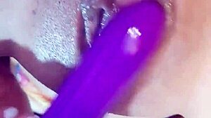 Latina solo babe masturbates in public, flaunting big clit, tasty pussy, and rich tits with cum on ass 😍🍑