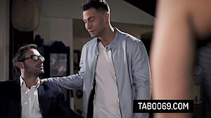 why is abigail mac getting banged by two guys?