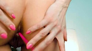 amazing curves on this girl teasing in costumes during webcam masturbation