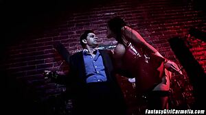 carmella bing cum shot after punishment