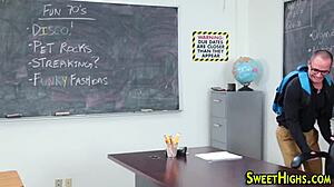 Uniformed Teen 18+ Begs for Big Cock Facial