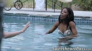 Therapist Mona Wales Eats Young Ebony Pussy Of Sarah Banks