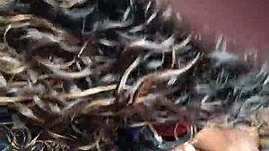 Public outdoor blowjob in drive-thru COVID testing line with eager participant