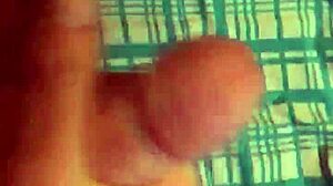 Young twinks masturbate in bedroom after gay porn.