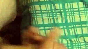 Young twinks masturbate in bedroom after gay porn.