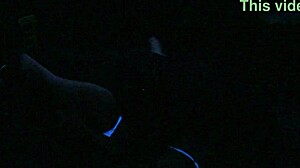 scarlett johnson enjoys blacklight sex session