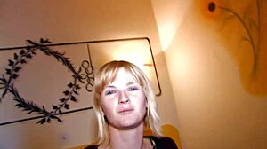 Blonde enjoys getting her ass ridden with a nice cock