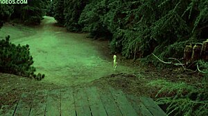 Sexy Nude Blonde Shines in Midnight Car Scene